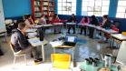 Reunião sobre as escolas das ilhas.