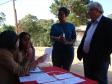 O ouvidor-geral da DPPR, Gerson da Silva, também acompanhou a visita à ocupação