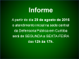 Novo horário de atendimento do CAM Curitiba