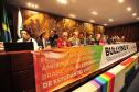 Diversas autoridades, entre políticos e representantes de instituições governamentais e não governamentais, compareceram ao evento na Alep