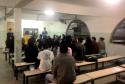 Estudantes do Colégio Estadual Alberto Gomes Veiga, em Paranaguá, ocuparam os ambientes da escola em protesto contra as reformas no ensino médio.