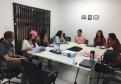 Em Paranaguá, reuniram-se na sede da Defensoria Pública um grupo de pessoas trans, defensores públicos e representante do Ministério Público.