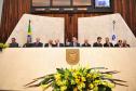 A nova Mesa Executiva da Assembleia Legislativa do Paraná (Alep) para o biênio 2017-2018 foi empossada nesta quarta-feira (1º).