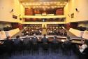 Solenidade de lançamento dos núcleos especializados da Defensoria Pública do Paraná na Assembleia Legislativa.