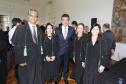 Os atuais defensores públicos Sérgio Parigot de Souza, Yara Stroppa, Suzete de Fatima Guerra e Vania Maria Forlin.