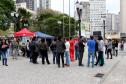 Na última sexta-feira (18), a Defensoria Pública do Paraná, juntamente com o Movimento Nacional da População em Situação de Rua (MNPR), promoveu na Praça Rui Barbosa uma ação pelo Dia Nacional de Luta da População em Situação de Rua, comemorado no sábado (19 de agosto).