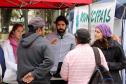 A equipe da Defensoria prestou orientação jurídica gratuita à população em situação de rua de Curitiba.
