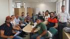 Representantes da ocupação Jardim Maravilha estiveram na DPPR para a criação da Associação de Moradores local. 