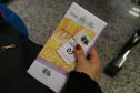 As mulheres que buscaram atendimento também receberam um folder elaborado pela Edepar.