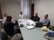Reunião com o Prefeito de Foz, o secretário de assuntos fundiários do governo do estado, Hamilton Serighelli e o Eduardo presidente da Foz Habita.