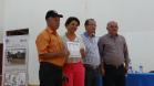 A defensora pública-geral do Estado, Josiane Lupion, e o diretor-presidente do ITCG, Amilcar Cabral (à direita).