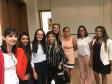 Da esquerda para a direita: Psicóloga Fernanda, Psicóloga Alysha, assessora Bianca , estagiária Carol Marques, Sra. Zilda Marcondes, juíza da 6ª vara criminal, coordenadora da delegacia da mulher no Paraná,  Dra. Marcia Vieira e as  assistentes sociais, Nara e Juscilene.