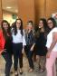Esquerda para a direita: Psicologa Alysha, assessora jurídica Bianca, estagiária Carol Marques, assistente social Juscilene , assistente social Nara.