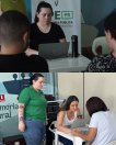 Atendimento ao público.