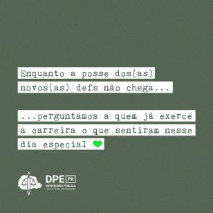 Depoimento Defensoras(es)