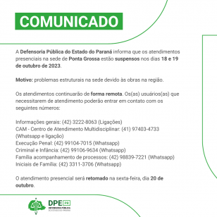 Comunicado