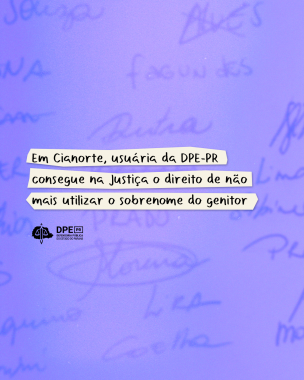 Imagem com um fundo simulando papel com alguns rabiscos de nomes e uma cor meio roxa por cima. No centro da imagem, em maior destaque, está o título da matéria em tarjas brancas.  