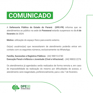 Comunicado