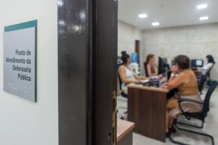 Posto de Atendimento da Defensoria na ALEP. 