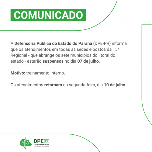 Comunicado