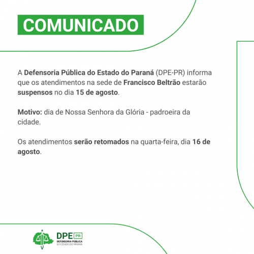Comunicado