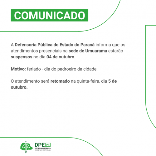 Comunicado