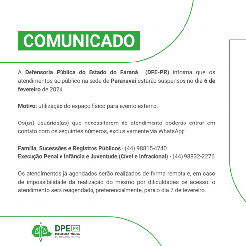 Comunicado