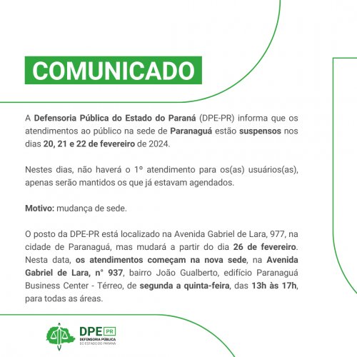 comunicado