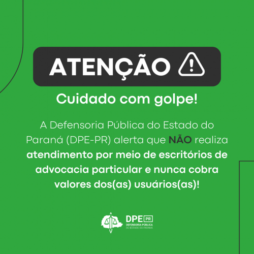 Imagem com fundo verde e o texto no centro.