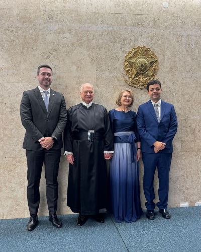 defensor público-geral Matheus Munhoz e o novo chefe de gabinete do ministro Edson fachin, defensor público André Giamberardino