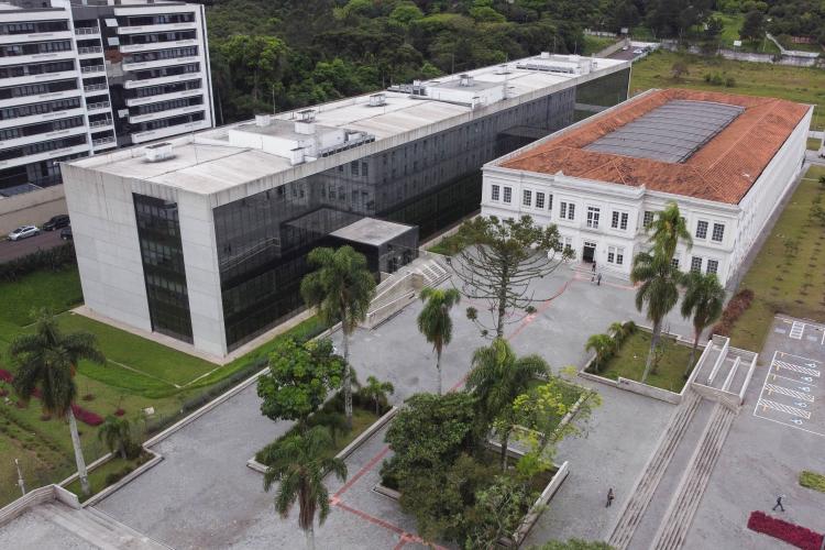 Imagem mostra o Fórum do Ahú