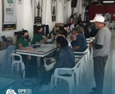 Imagem do atendimento da Defensoria Pública na Feira da Cidadania da CIC