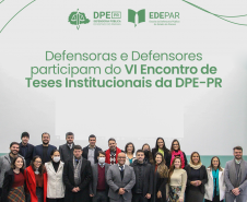 Defensoras e Defensores participam do VI Encontro de Teses da instituição