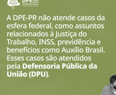 Saiba como ser atendida(o) na sede central de Curitiba