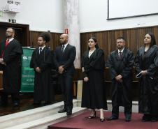 DPE-PR encerra Curso de Formação sobre os 200 anos do Tribunal do Júri com "júri simulado" em Curitiba