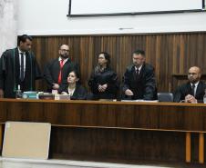 DPE-PR encerra Curso de Formação sobre os 200 anos do Tribunal do Júri com "júri simulado" em Curitiba