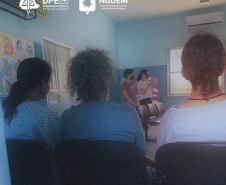 Visitas do NUDEM a hospital-colônia e a penitenciária feminina levam informações sobre a Lei Maria da Penha a mulheres em situação de vulnerabilidade