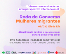 Rodas de conversa vão marcar o Mês das Mulheres na DPE-PR