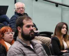 Imagem com fotos do curso sobre a atuação da Defensoria Pública no Tribunal do Júri.