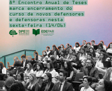 Imagem com a capa da matéria. Na foto temos a plateia do evento junto do título da reportagem.