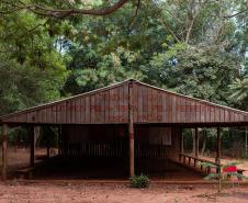 Foto da atuação do NUPIER na aldeia Yvy Okaju, em Guaíra.