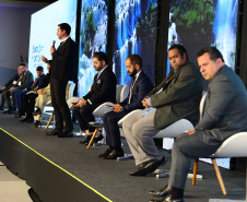 Foto com imagem de cobertura da abertura do 1º Congresso de Tecnologia das Defensorias