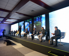 Foto com imagem de cobertura da abertura do 1º Congresso de Tecnologia das Defensorias
