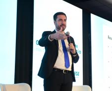 Imagem com foto de cobertura do encerramento do 1º Congresso de Tecnologia das Defensorias