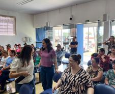 Imagem mostra ampla participação popular no encontro.