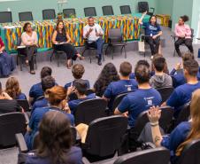 Auditório da DPE-PR ficou lotado.