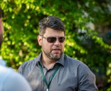 Retrato do defensor público João Victor Rozatti Longhi, Coordenador do Núcleo Especializado Itinerante das Questões Fundiárias e Urbanísticas (NUFURB).