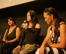 Debate após a apresentação do documentário.