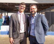 Os defensores públicos doutor Pedro Bruzzi e doutor Henrique Camargo Cardoso.