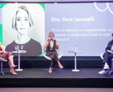 Palestra durante o evento.